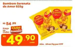Econômico Atacadão Bom bom serenata de amor oferta