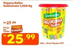 Econômico Atacadão Paçoca Rolha Guimaraes oferta