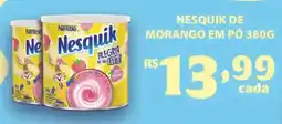 Bahamas Supermercados Nesquik de morango em pó oferta