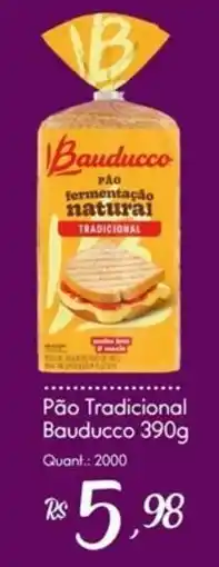 Giassi Supermercados Pão tradicional bauducco oferta