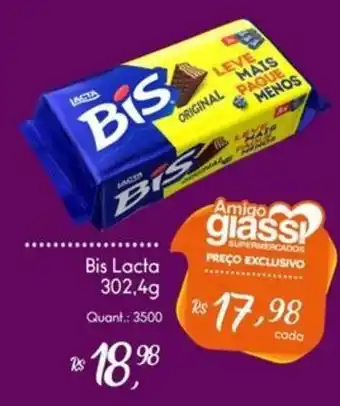 Giassi Supermercados Bis Lacta oferta