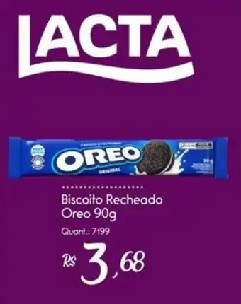 Giassi Supermercados Biscoito Recheado Oreo oferta