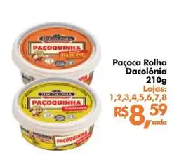 Supermercados Archer Paçoca Rolha Dacolônia oferta