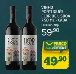 Cooper vinho português flor de lisboa oferta