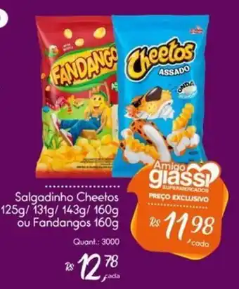 Giassi Supermercados Salgadinho cheetos ou fandangos oferta