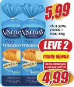 Vianense Supermercados Pão formata visconti oferta