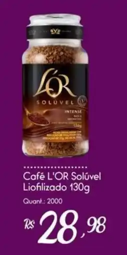 Giassi Supermercados Café l'or solúvel liofilizado oferta