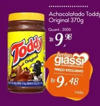 Giassi Supermercados Achocolatado toddy original oferta