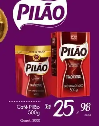 Giassi Supermercados Café pilão tradicional oferta