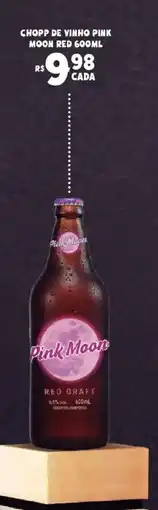 Bahamas Supermercados Chopp de vinho pink moon red oferta