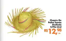 Supermercados Archer Chapéu De Palha Samia Desfiado oferta