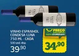 Cooper vinho espanhol condesa luna oferta