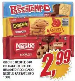 Vianense Supermercados cookie nestle ou garoto ou biscoito recheado oferta