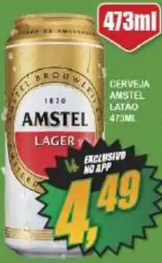 Vianense Supermercados Cerveja amstel lata oferta