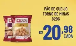 Bahamas Supermercados pão de queijo forno de minas oferta