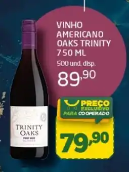 Cooper vinho americano oaks trinity oferta