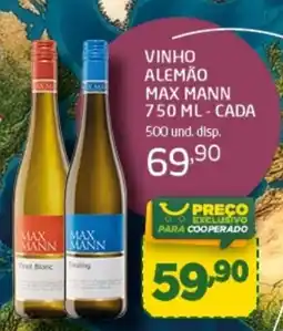 Cooper vinho alemão max mann oferta