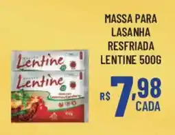 Bahamas Supermercados Massa para lasanha resfriada lentine oferta