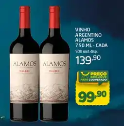 Cooper vinho argentino alamos oferta