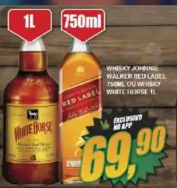 Vianense Supermercados Whisky johnnie walker red label oferta