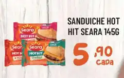 Bahamas Supermercados sanduiche hot hit seara oferta