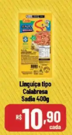 Bahamas Supermercados Linguiça tipo Calabresa Sadia oferta