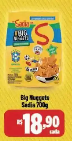 Bahamas Supermercados Big Nuggets Sadia oferta