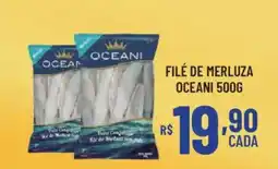 Bahamas Supermercados filé de merluza oceani oferta