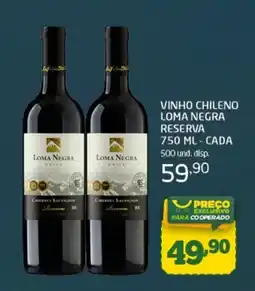 Cooper vinho chileno loma negra reserva oferta