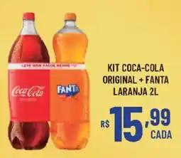 Bahamas Supermercados kit coca-cola original + fanta laranja oferta