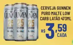 Bahamas Supermercados Cerveja gunnen puro malte low carb oferta
