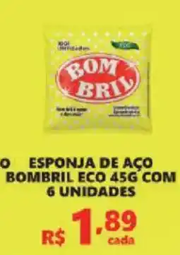 Bahamas Supermercados esponja de aço bombril eco oferta