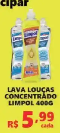 Bahamas Supermercados Lava louças concentrado limpol oferta