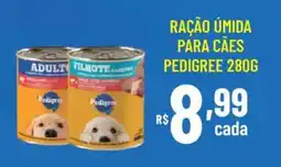 Bahamas Supermercados Ração úmida para cães pedigree oferta