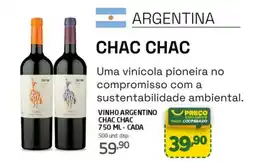 Cooper vinho argentino chac chac oferta