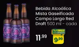 Cooper Bebida Alcoólica Mista Gaseificada Campo Largo Red Draft oferta