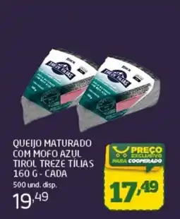 Cooper queijo maturado com mofo azul tirol treze tilias oferta