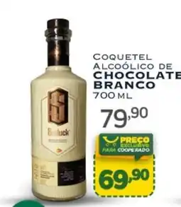 Cooper Coquetel alcoólico de chocolate branco oferta