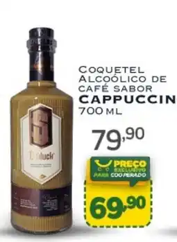 Cooper Coquetel alcoólico de café sabor cappuccin oferta