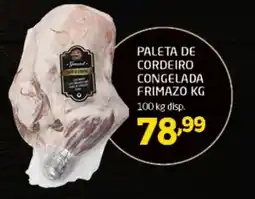Cooper Paleta de cordeiro congelada frimazo oferta