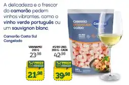 Cooper Camarão costa sul congelado oferta