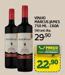 Cooper vinho marcus james oferta