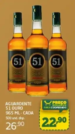 Cooper Aguardente 51 ouro oferta