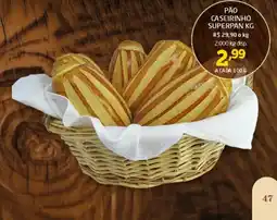 Cooper pão caseirinho superpan kg oferta