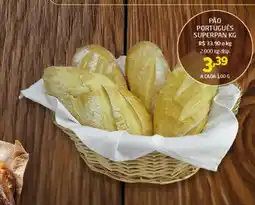 Cooper Pão português superpan kg oferta