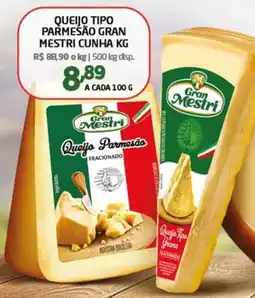 Cooper Queijo Parmesão Gran Mestri Cunha oferta