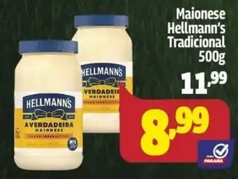 Supermercado Paraná Maionese hellmann's tradicional oferta