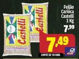 Supermercado Paraná Feijão Carioca Castellli oferta