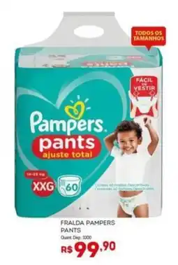 Bistek Supermercados Frálida pampers pants oferta
