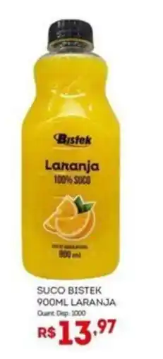 Bistek Supermercados Suco bistek laranja oferta